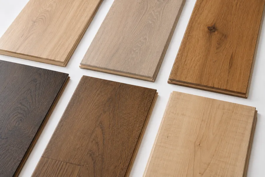 Hardwood samples
